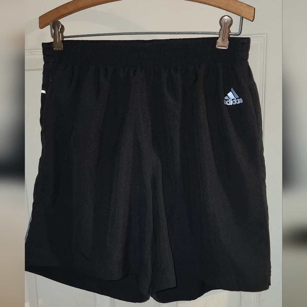 Mens Adidas Climacool Energy Running 7" Black Shorts With Liner